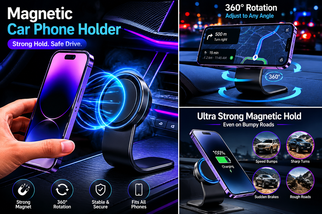 Magnetic Car Phone Holder